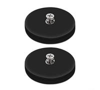Rubber Coated Magnets, Magnetic Base, Pot Magnets with M6 Bolt, Anti-Scratch Strong Hold for Tools Equipment Camera, 2 Pack(D66)