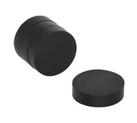 Rubber Coated N42 Neodymium Magnet for Arts, Crafts, Model Making, DIY, Hobbies, Office and Home - 16.7mm dia x 4.7mm thick - 1.8kg Pull - Pack of 100