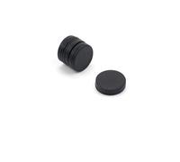 Rubber Coated N42 Neodymium Magnet For Arts, Crafts, Model Making, Hobbies - 16.7mm Dia X 4.7mm Thick - 1.8Kg Pull - Pack Of 4