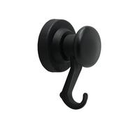 Rubber Coated Neodymium Magnet with Swivel Hook for Holding Rope, Wires and Clothing - 43mm dia