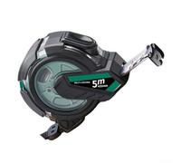 Rubber-Coated Steel Tape Measure 7m Precision Hook(Transparent 5m*25mm)