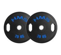 Rubber-coated weight disc HMS TOG20 Olimpijski 2x20 kg