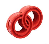 Rubber Coil Spring Buffer Cushion Red 5.23in OD Shock Absorber