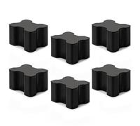 Rubber Coil Spring Spacer Booster - Heavy Duty Coil Spring Spacers for Car, 1" to 1.5" Coil Spring Lift Spacers - 6 Pack