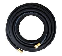 Rubber Compressed Air Compressor Hose Line 15M 1/4" Bsp 9.5mm Bore High Pressure