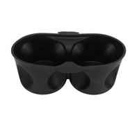 Rubber Console Cup Holder Insert, Replacement for Town Country 2011-2016 and Grand Caravan 2011-2020, OE Number 1WV70DX9AA, Non - Slip Cup Holder Liner for Car Center