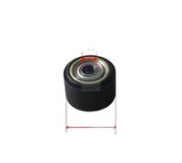 Rubber Copper Push Wheel Roll Feed 04x11x16 Long Life Pinch Roller Compatible With Mimaki Roland CAMM Graphtec CE5000 120 Liyu Cutters