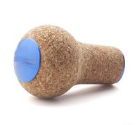Rubber Cork Reel Knob for DAIWA Reels Enhances User Interface Through Natural Grip Texture and Balanced Weight (Blue)