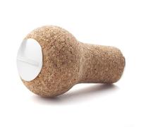 Rubber Cork Reel Knob for DAIWA Reels Enhances User Interface Through Natural Grip Texture and Balanced Weight (Sliver)