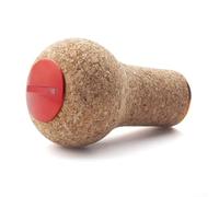 Rubber Cork Reel Knob for DAIWA Reels Enhances User Interface Through Natural Grip Texture and Balanced Weight (Red)