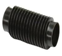 Rubber Corrugated Sleeve, 1PC Oil Resistant Dust Cover Rubber Corrugated Sleeve Flexible Moulded Bellows for DIY(30mm)