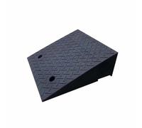 Rubber Curb Ramp with Expansion Bolts, Wheelchair Threshold Ramp for Motorcycles, Bicycles, Warehouses, Garages, Sidewalk(15cm/5.9in)