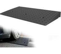 Rubber Curb Ramps Heavy Duty Driveway Ramps Car Wheelchair Ramps For Pet Mobility(Height 10cm/3.9inch)