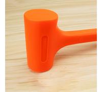 Rubber Dead Blow Hammer, Non-Sparking & Non-Rebound, Heavy Duty PVC Construction with Steel Shots, Comfortable Checkered Grip for Woodworking, Flooring, Automotive and Metal Work,1.5LB