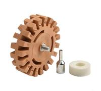 Rubber Decal Remover Wheel 100mm for Drill Paint Safe