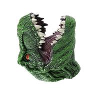 Rubber Dinno Glove - T Rex Puppet Toy, Realistic Head Toy | Flexible Dinosaur Hand Puppet for Boys and Girls, Creative Show Prop, Birthday Party Supply, Interactive Playtime Entertainment