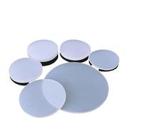 Rubber Discs Washers, 2pcs/5Pcs White Silicone Rubber Round Sheet Solid Seal O Gaskets Pad Diameter 5-150mm Thickness 1/1.5/2/3/4/5/6/8mm(3mm,80mm (1Pc))