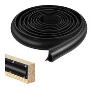 Rubber Dock Bumper 300cm / 118.11inch Flexible Border Guard, Pier Side Cover for Wooden Dock Mounting and Clean Layout Use Daily Pier Border Bumper for Side Layout and Mounting Use Daily Planning