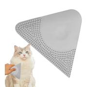 Rubber Dog Brush - Pet Hair Comb, Double Sided Rubber Tools | Washable Cat Dog Grooming Brush Shedding Control, Fur Removal, Bath Time Cleaning, Daily Hu