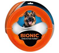Rubber Dog Toys BIONIC Bone Stick Ball Frisbee Tough Stuffable Fillable w Treats