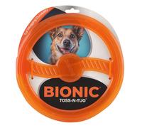 Rubber Dog Toys BIONIC Bone Stick Ball Frisbee Tough Stuffable Fillable w Treats