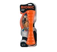 Rubber Dog Toys BIONIC Bone Stick Ball Frisbee Tough Stuffable Fillable w Treats