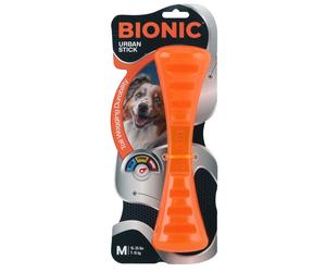 Rubber Dog Toys BIONIC Bone Stick Ball Frisbee Tough Stuffable Fillable w Treats