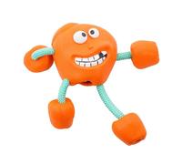 Rubber Dog Toys, Rubber Dog Chew Toys | Squeaky and Resistant Rubber Dog Toys, Teeth Cleaning and Gum Massage, Super Chew Toys for Dogs