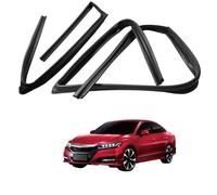 Rubber Door Glass Run Channel for SPIRIOR 2009-2014 OE: 72775/72735-TP5-A01 72275/72235-TL2-A01, Car Window Weather Stripping Dustproof Flexible Edge Protector Trim, Front Right