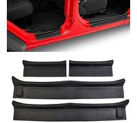 Rubber Door Guards for Jeep For Wrangler For JL JT 2018 to 2021, 4PCS Set