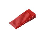 Rubber Door Non-Perforated Creative Plastic Seam Anti-Collision Block Top Silicone Handle Blocker for Home and Office(Red,5 PCS)