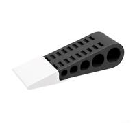 Rubber Door Stopper Wedges with Non Slip Grip for Secure Door Positioning Silent Operation to Reduce Noise Stackable and Convenient for Storage 3 or 5 Pieces (3pcs)