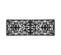 Rubber doormat Outdoor Shoe Scraper durable 1.1 kg Rubber Step Mat Washable