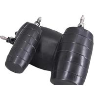 Rubber Drain Air Bag Inflatable, Inflatable Rubber Drain Bag Pipe Plug for 50-600mm Drainage Maintenance(Dn75 Fit 75mm)