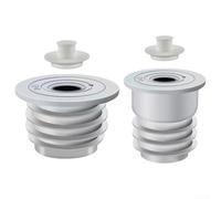 Rubber Drain Cover Stop Smell Washing Machine Pipe(2PCS)
