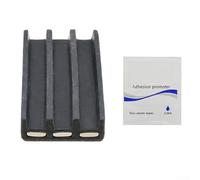 Rubber Drill Bit Holder for Driver & Power Tools - /4" Hex Shank Bit Organizer, Compact 25mm x 45mm Magnetic- Tool Mount for Screwdr