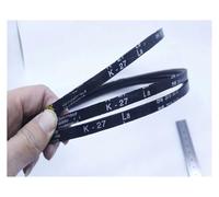 Rubber Drive Belt 1Pcs K Type Vee-belt Machinery Drive Band Drive Belt For Bench Drill K14 K15 K17 K18 K19 K20 K23 K24 K25 K26 K27 K28 K29 K30 K31(K27 P686mm)