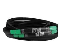 Rubber Drive Industrial Transmission Belt, SPC Rubber V Belt Black Multiple Sizes(SPC6800 LD/LW)