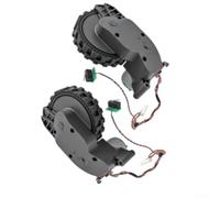 Rubber Drive Wheel Kit for Roborock for q5 for q7 S7 MaxV T7 G10, Non-Slip | High-density Rubber, Non-slip for tread, Fits Hardwood & Carpet, Easy Tool-free Install, Left & Right Pair