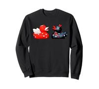 Rubber Duck, Angel & Devil, Love, Hearts, Opposites Attract Sweatshirt