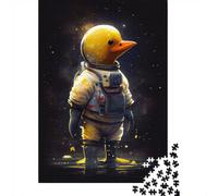 Rubber Duck Astronaut_2 Jigsaw Puzzle 1000 Pieces, Animal Lover Activity, Family Friendly Puzzle Gift, 52x38cm/1000pcs