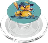 Rubber Duck Baseball Player Rubber Duck Lover Rubber Duckie PopSockets PopGrip for MagSafe