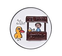 Rubber Duck Brooch | Cartoon Cute Animal Duck Brooch | Enamel Pins Anime Pins Cartoon Charm Animal Pin Duck Brooch | Animal Badge Pin For Backpack Clothes Hats