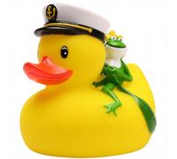 Rubber Duck Captain with Frog King
