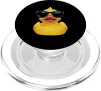 Rubber Duck Cool Duckie With Sunglasses Duckling Funny Ducky PopSockets PopGrip for MagSafe