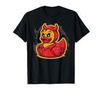 Rubber Duck Devil Bath Duck Costume Party T-Shirt