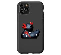 Rubber Duck, Devil, Black & Red, Hearts Case for iPhone 11 Pro