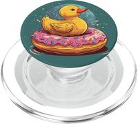 Rubber Duck Donut Rubber Duckie Rubber Duckling Duck Lover PopSockets PopGrip for MagSafe