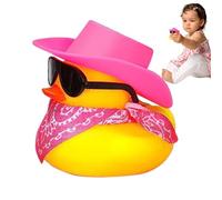 Rubber Duck, Duck | Floating Bath Toy, Duck for Car, Cool Rubber Ducks, Funny Duck Car Accessories, for the Dashboard, Fillers