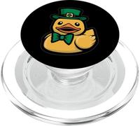 Rubber Duck Duckie St. Patricks Day Pattys Day Irish Ireland PopSockets PopGrip for MagSafe